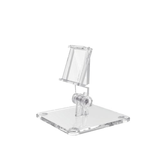 T-SHAPE-STAND-3101 - Soporte en T para Etiqueta de Tinta Electrónica / AccessPRO / Rotación de 50 Grados / Escritorio / Compatible con 2.13" - 2.66" - 2.9" - 4.2"