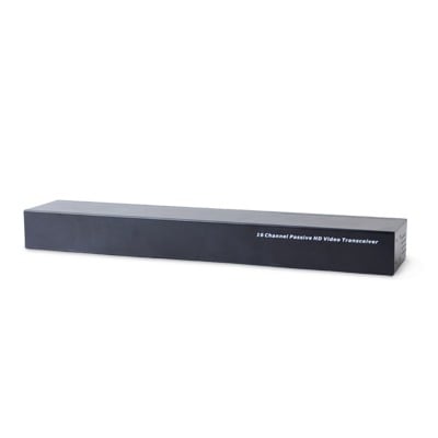TT-116-TURBO (TRANCEPTOR) RECEPTOR DE VIDEO PASIVO DE 16 CANALES / Resolución 4K / Compatible con cable UTP Cat 5e/6 / Compatible con HD-TVI/CVI/AHD/CVBS / TODO INCLUIDO PARA RACK / Protección Interconstruida contra sobretensión.
