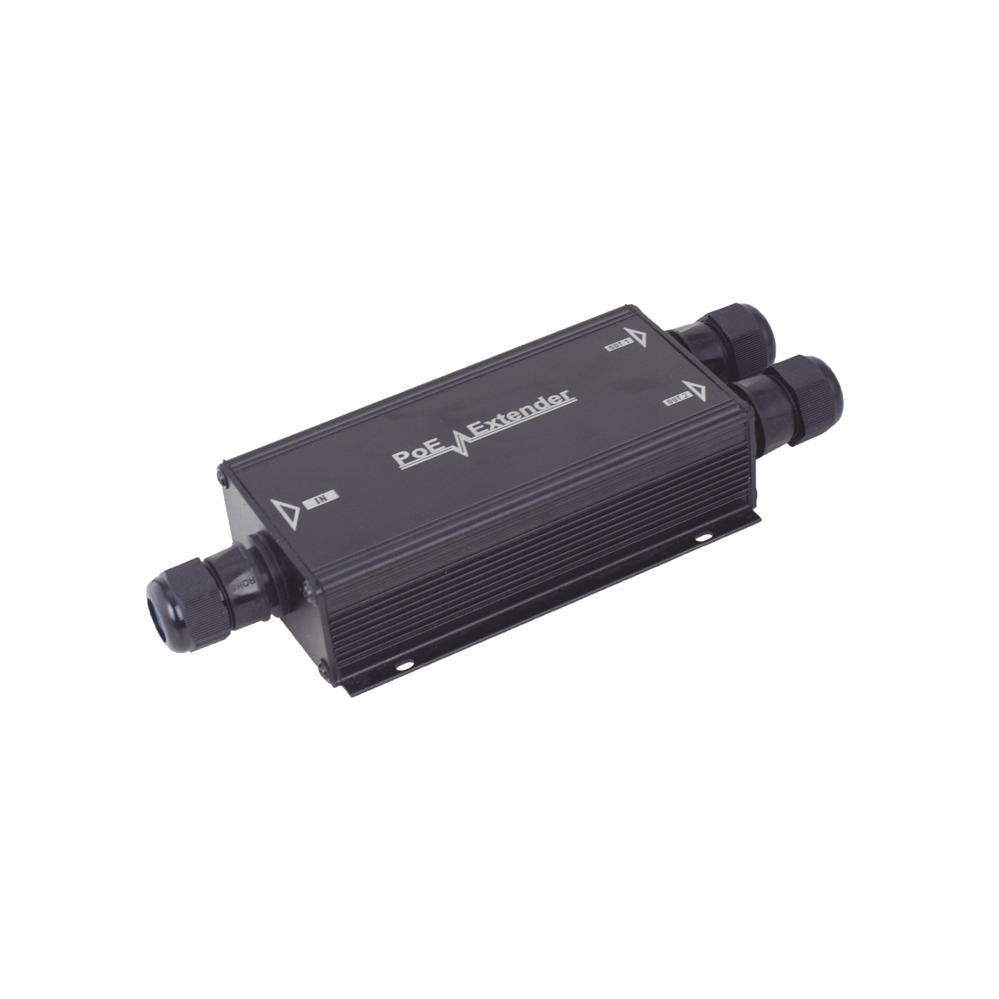 TT-2003EX-POE - Extensor PoE/ 100 Metros / Intemperie (IP66) / 60 Watts / 1 puerto @ 2 salidas a 30 W  / No requiere fuente de alimentación adicional