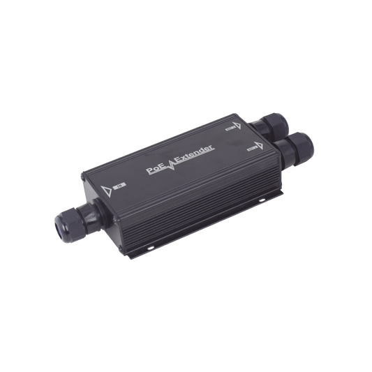 TT-2003EX-POE - Extensor PoE/ 100 Metros / Intemperie (IP66) / 60 Watts / 1 puerto @ 2 salidas a 30 W  / No requiere fuente de alimentación adicional