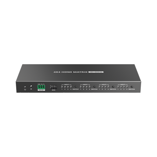 TT414PRO - Matricial 4x4 HDMI | 4K@60Hz | Soporta HDR10 | Configuración EDID | Múltiples Modos de Conmutación