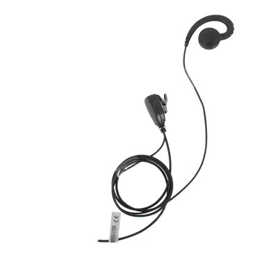TX-300M-K01 - Micrófono de solapa con audífono ajustable al oído para KENWOOD TK3230/3000/3402/3312/3360/3170,NX240/340/220/320/420, TKD240/340
