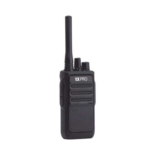 TX-320 - Radio Portátil Analógico UHF 400-470 MHz / 2W / 16 Canales / Batería 6-8 hrs / VOX
