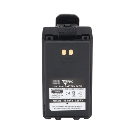 TXBP279 - Batería de Li-Ion de 1485mAh para radios IC-F1000/2000/ ICF1100/ICF2100