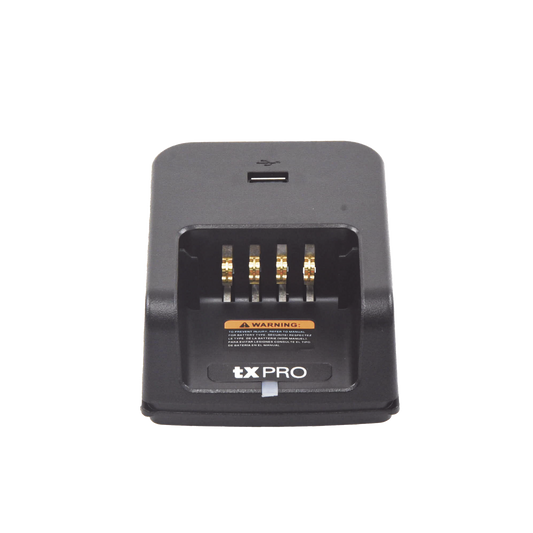 TXCAR50A - Cargador Rápido de Escritorio para Radios TXR59/ TXR50/TXR58