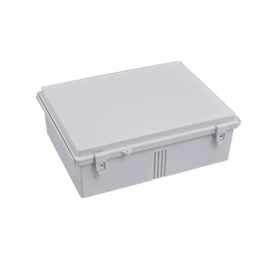 TXG-01-49 Gabinete Plástico para Exterior (IP65) de 350 x 460 x 165 mm Cierre por Broche.