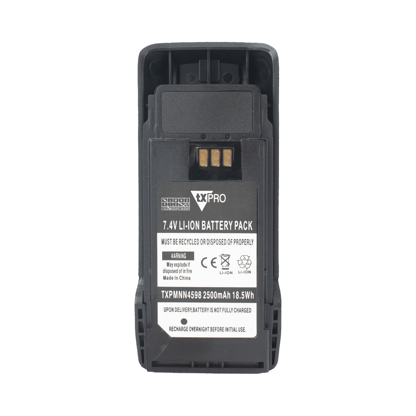 TXPMNN4598 - Batería de Li-Ion, 2500mAh para radios R2