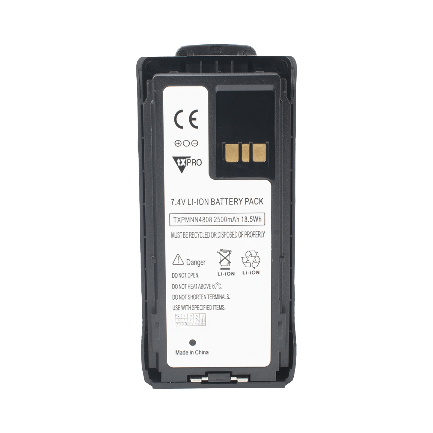 TXPMNN4808 - Batería de Li-Ion, 2500mAh para radios R7