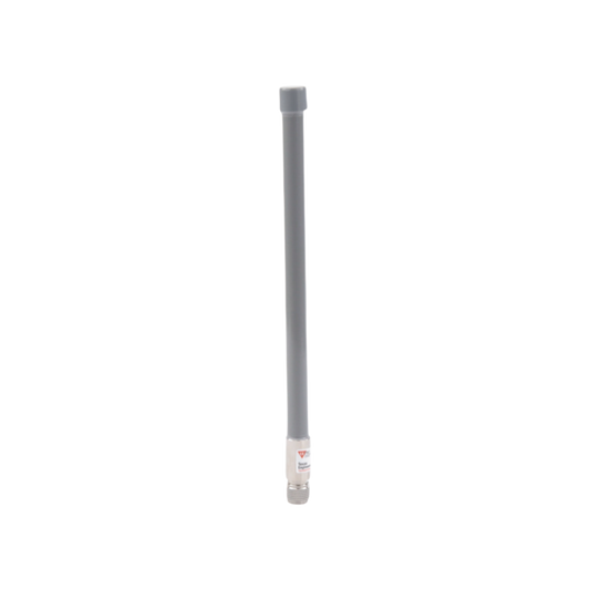 TXPO259NH - Antena Omnidireccional, mayor distancia de transmisión y recepción de señal en 360º,  Doble banda, 2.4 Ghz de  6 dBi/ 5 GHz  9 dBi, Conector N-Hembra, Adecuada para entornos exigentes
