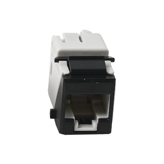 U6A-K01NS - Jack Ultramax Cat6a, Utp, Tipo Keystone, Color Negro, Punch Down