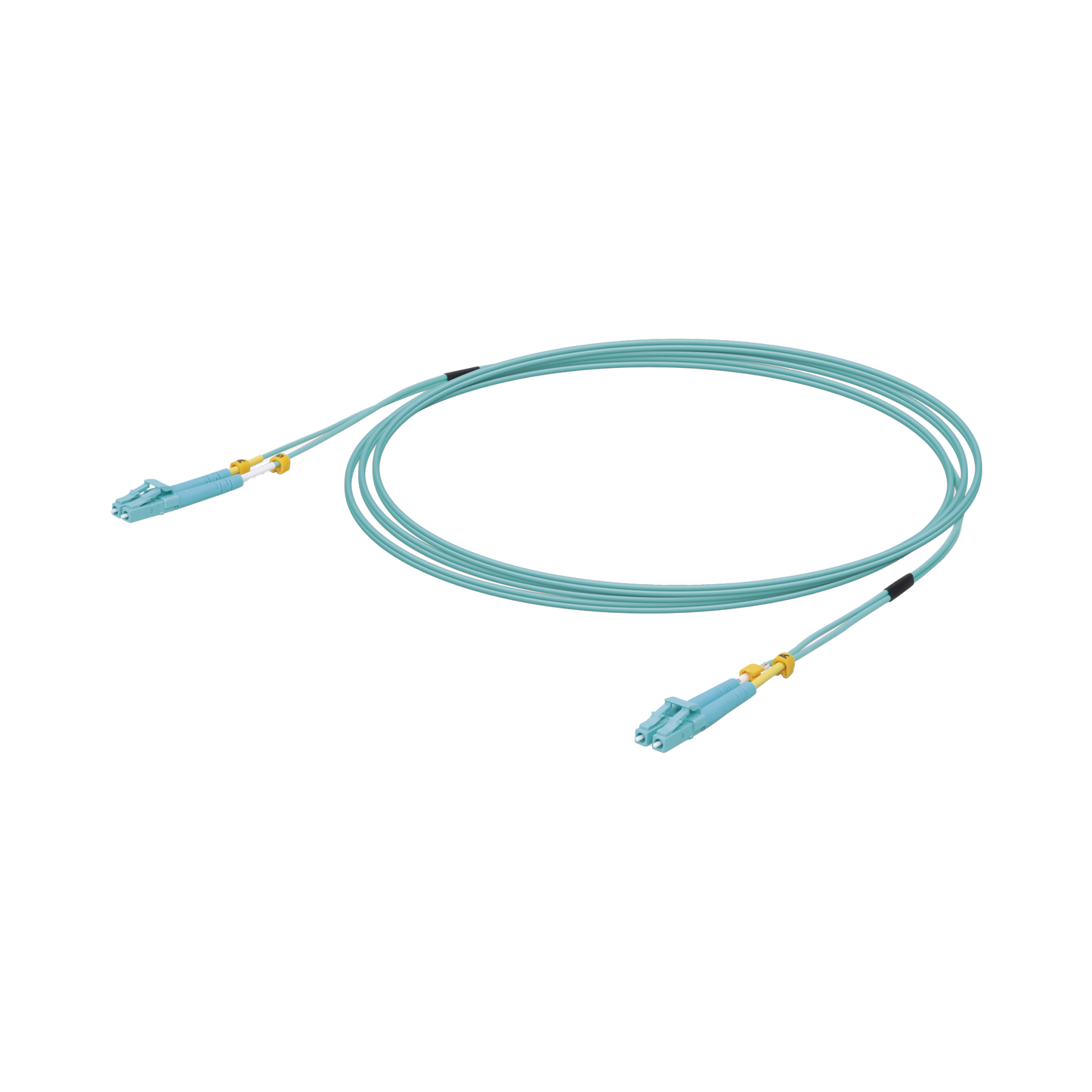 UACC-OFC-MM-3M - Jumper de Fibra �ptica Multimodo LC-LC Duplex 10 G, 50/125 OM3, Color Aqua, 3 Metros (9.84 Pies)