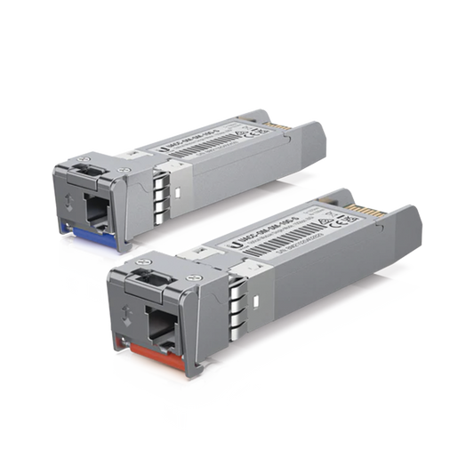 UACC-OM-SM-10G-S-2 - UFiber Módulo SFP+, transceptor MiniGibic MonoModo 10 Gbps, distancia 10 km, un conector LC. Incluye 2 piezas