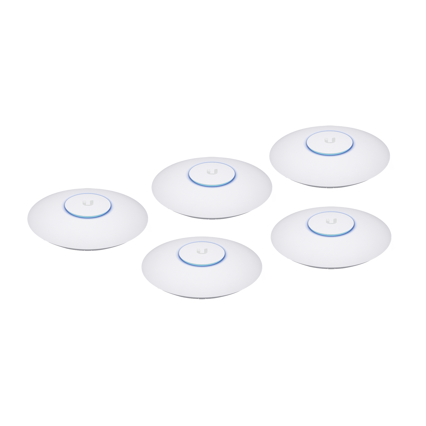 UAP-NANOHD-5 Paquete de 5 Access Point UniFi 802.11ac Wave 2, MU-MIMO4X4 con antena Beamforming, hasta 1.7 Gbps, para interior PoE 802.3af, soportan 200 clientes, No incluyen PoE´s