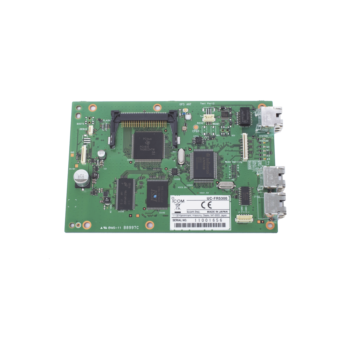 Controlador Troncal / Simulcast Digital IDAS NXDN.Para VHF y UHF (Se instala dentro del repetidor URFR5000/5300/6000/6300