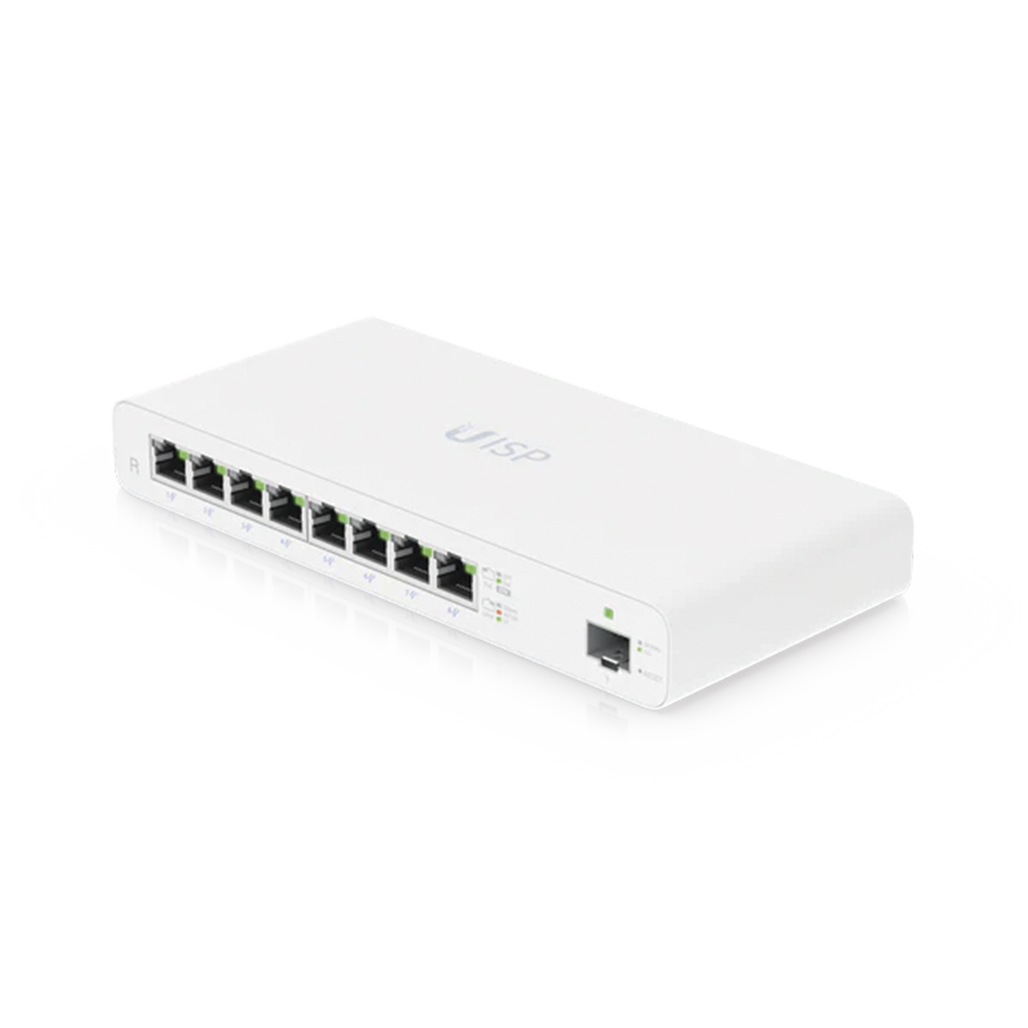 UISP-R - UISP Router Gigabit PoE Pasivo con 8 Puertos para Implementaciones MicroPoP y Redes Seguras