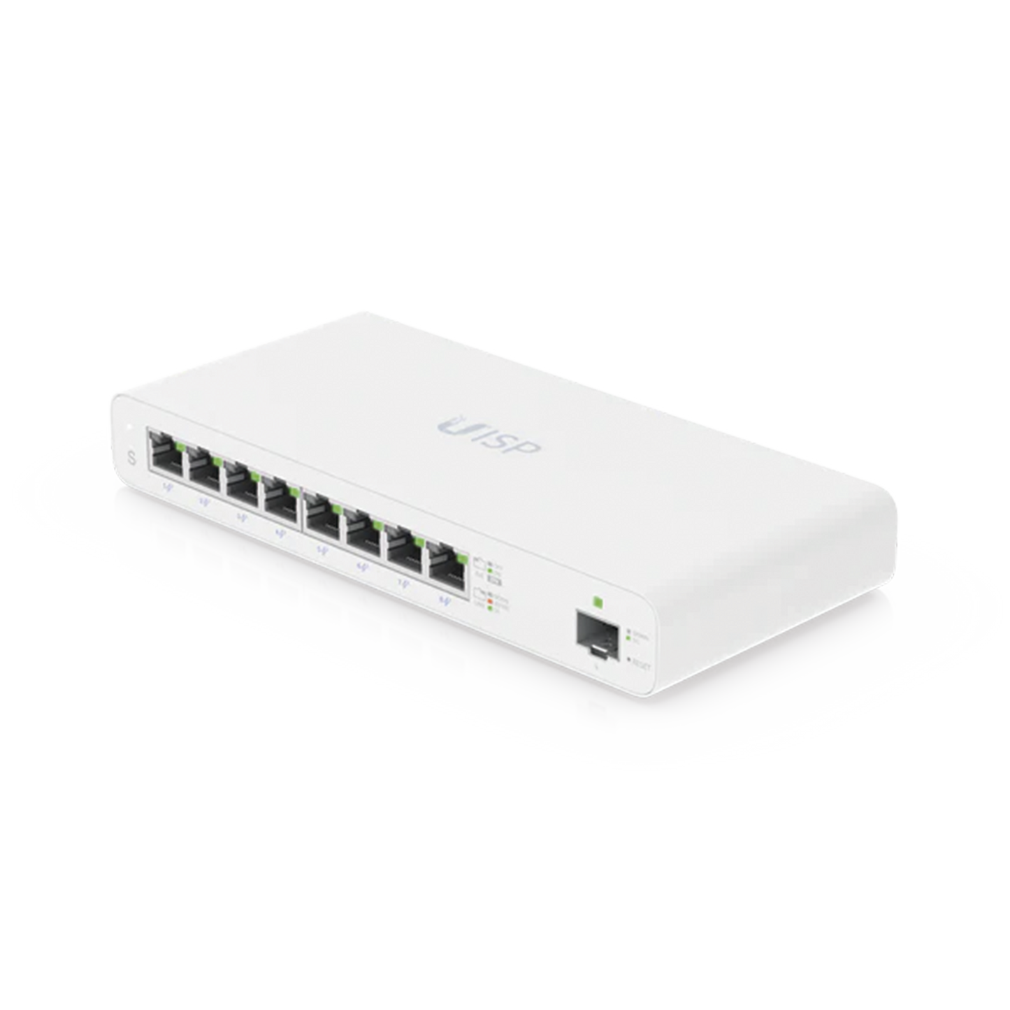 UISP-S - UISP Switch Gigabit PoE Pasivo de Capa 2 con 8 Puertos para Implementaciones MicroPoP
