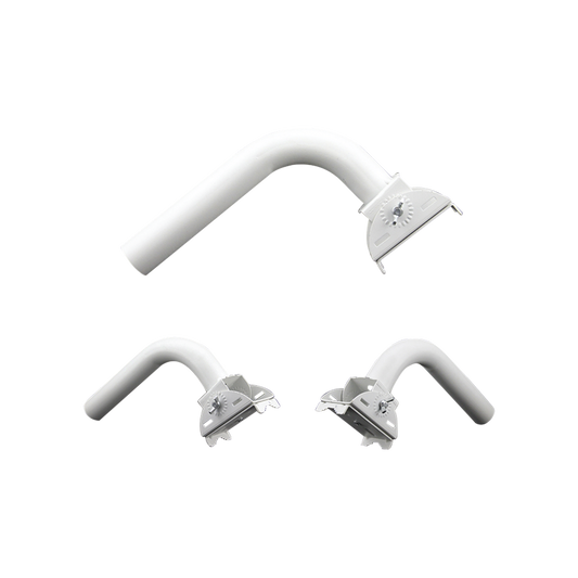 U-MOUNT Montaje universal flexible para instalación en poste o pared, compatible con equipos Ubiquiti, Mimosa, Cambium y Altai