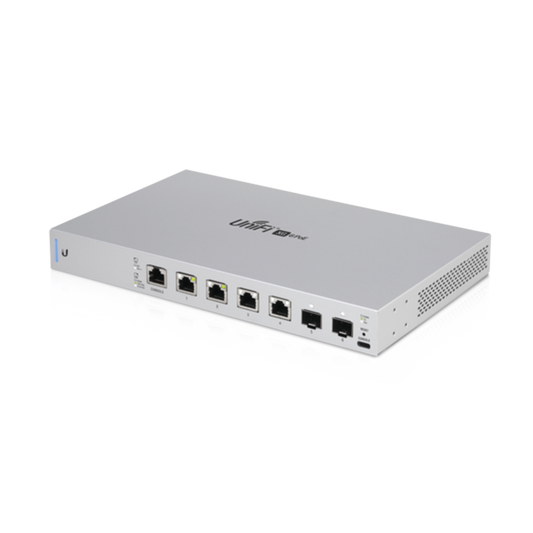 US-XG-6POE Switch UniFi 7 puertos (1 x consola, 4 x PoE++ 802.3bt y 2 SFP+)
