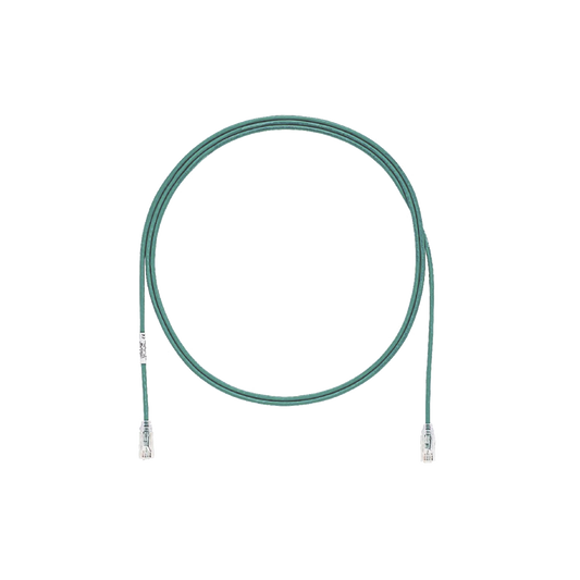 UTP28SP10GR - Cable de Parcheo TX6, UTP Cat6, Di�metro Reducido (28AWG), Color Verde, 3.05 Metros (10 Pies)