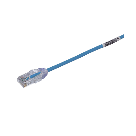 UTP28SP10MBU - Cable de Parcheo TX6, UTP Cat6, Diámetro Reducido (28AWG), Color Azul, 10 Metros (32.81 Pies)
