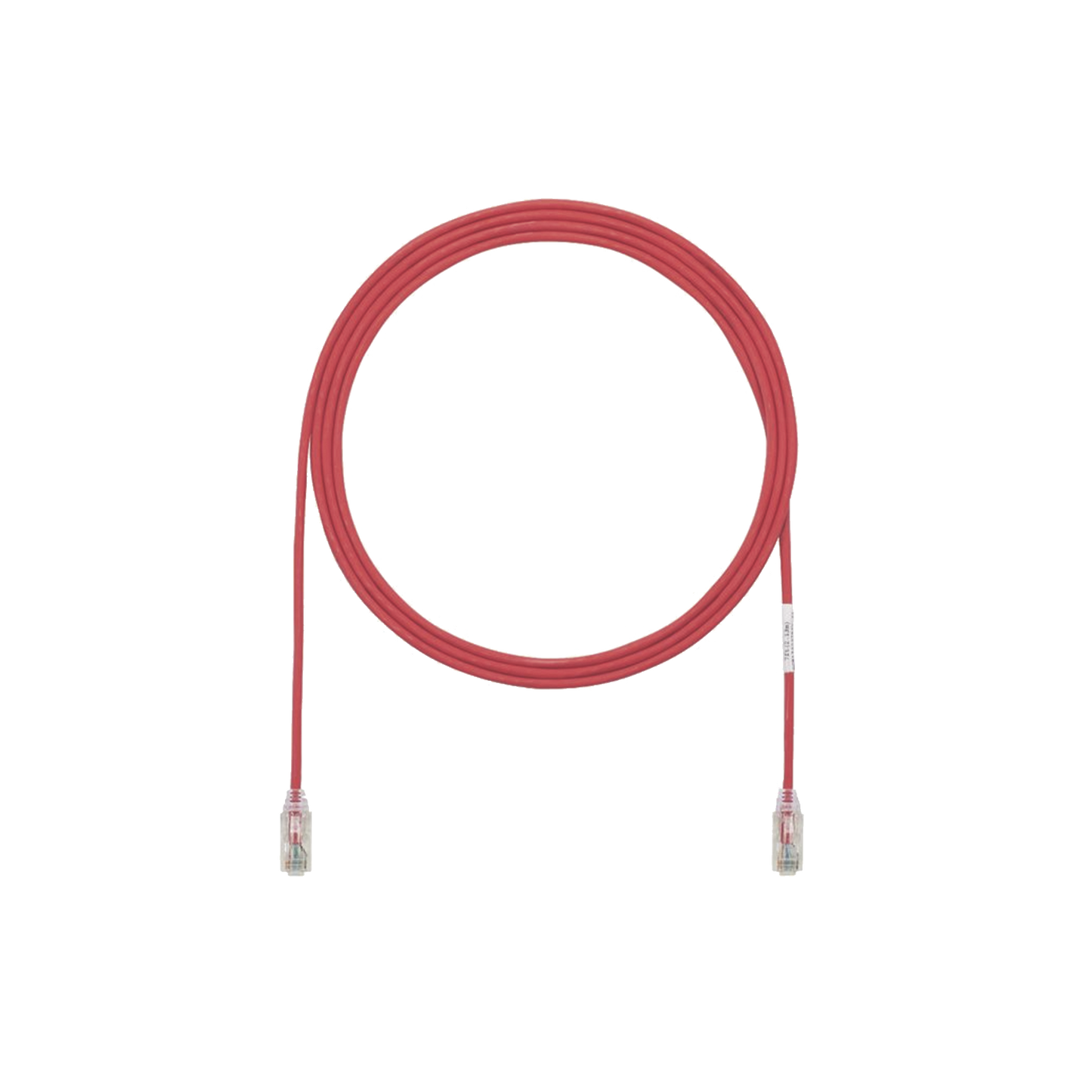UTP28SP10RD - Cable de Parcheo TX6, UTP Cat6, Di�metro Reducido (28AWG), Color Rojo, 3.05 Metros (10 Pies)