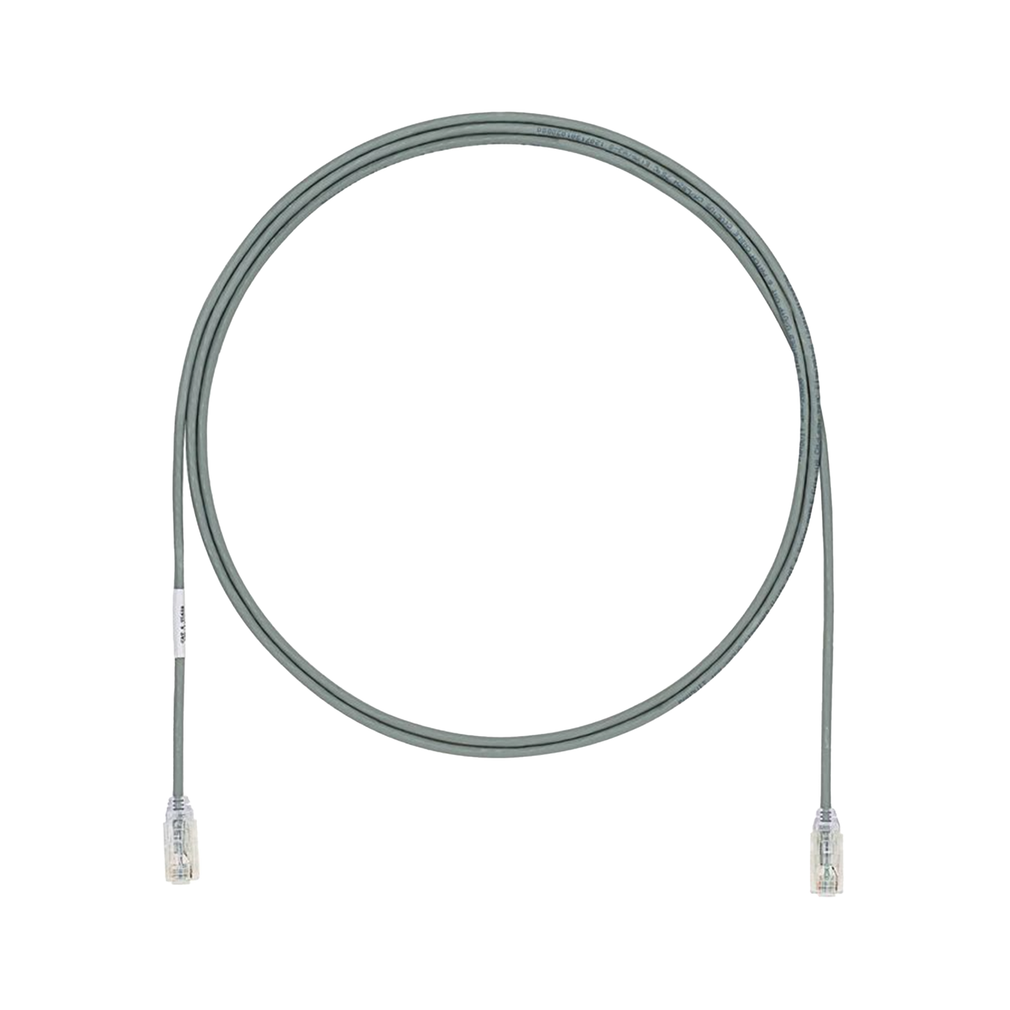 UTP28SP5GY - Cable de Parcheo TX6, UTP Cat6, Di�metro Reducido (28AWG), Color Gris, 1.52 Metros (5 Pies)