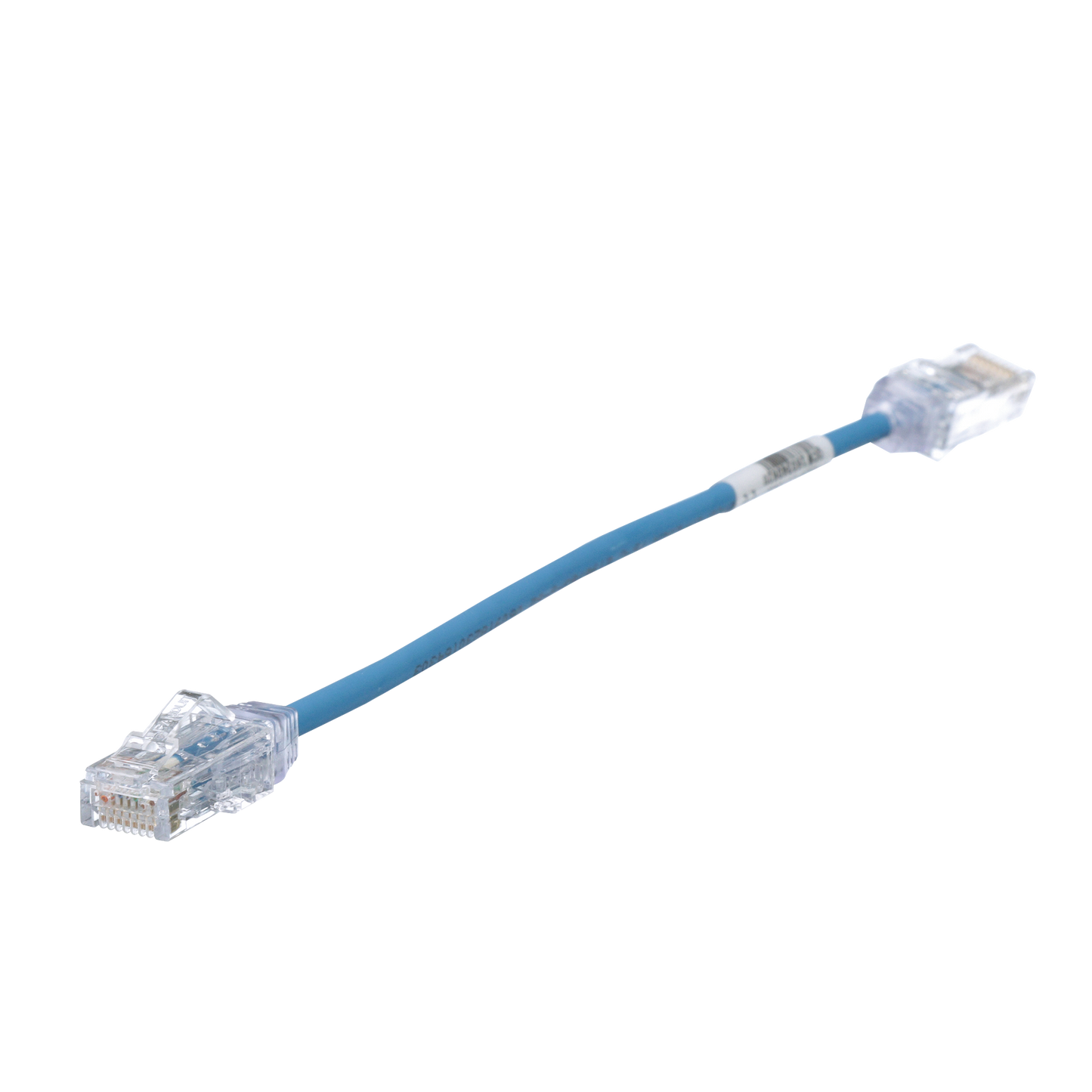 UTP28SP8INBU - Cable de Parcheo TX6, UTP Cat6, Di�metro Reducido (28AWG), Color Azul, 20.2 cm (8 Pulgadas)