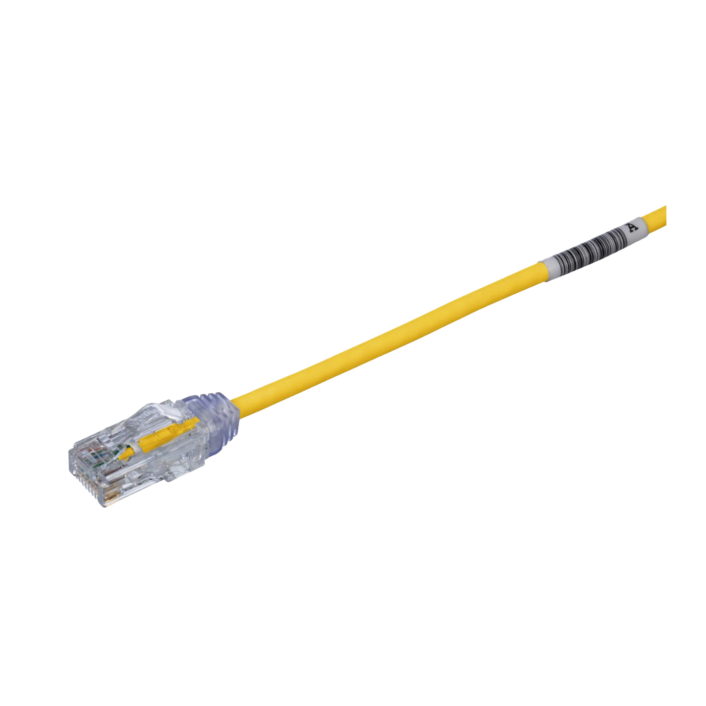 UTP28SP8INYL - Cable de Parcheo TX6, UTP Cat6, Di�metro Reducido (28AWG), Color Amarillo, 20.2 cm (8 Pulgadas)