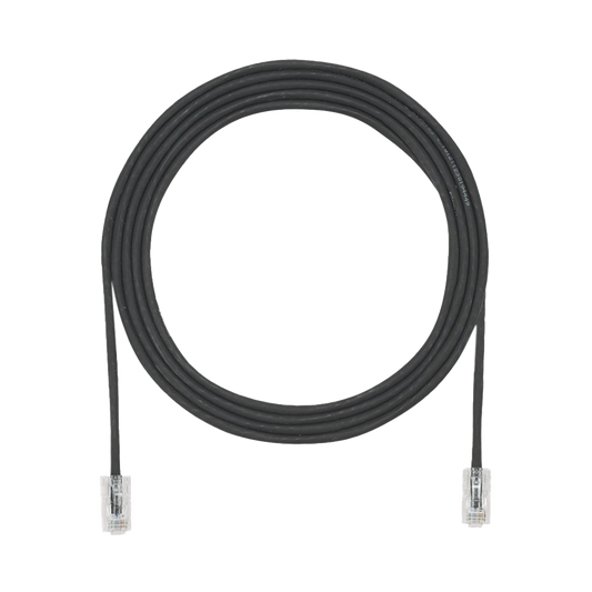 UTP28X10BL - Cable de Parcheo UTP Cat6A, CM/LSZH, Di�metro Reducido (28AWG), Color Negro, 3.05 Metros (10 Pies)
