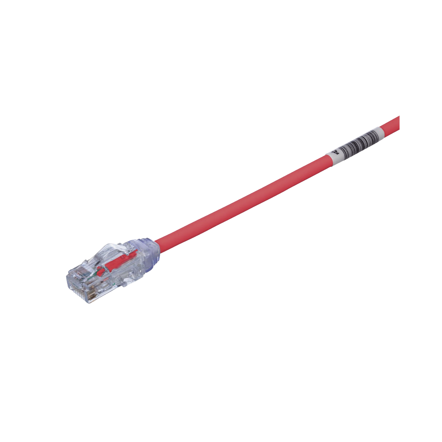 UTP28X10RD - Cable de Parcheo UTP Cat6A, CM/LSZH, Di�metro Reducido (28AWG), Color Rojo, 3.05 Metros (10 Pies)