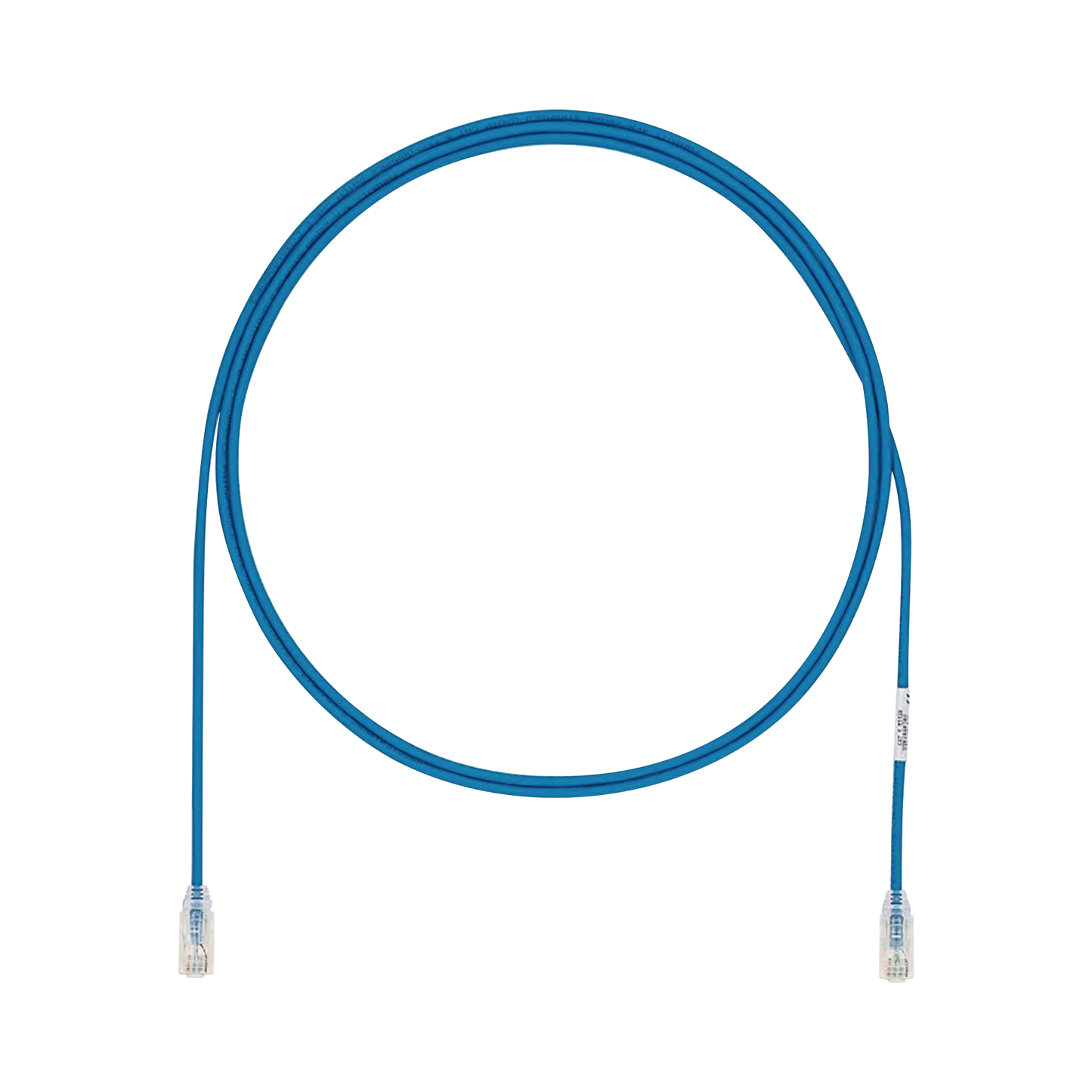 UTP28X12BU - Cable de Parcheo UTP Cat6A, CM/LSZH, Di�metro Reducido (28AWG), Color Azul, 3.66 Metros (12 Pies)