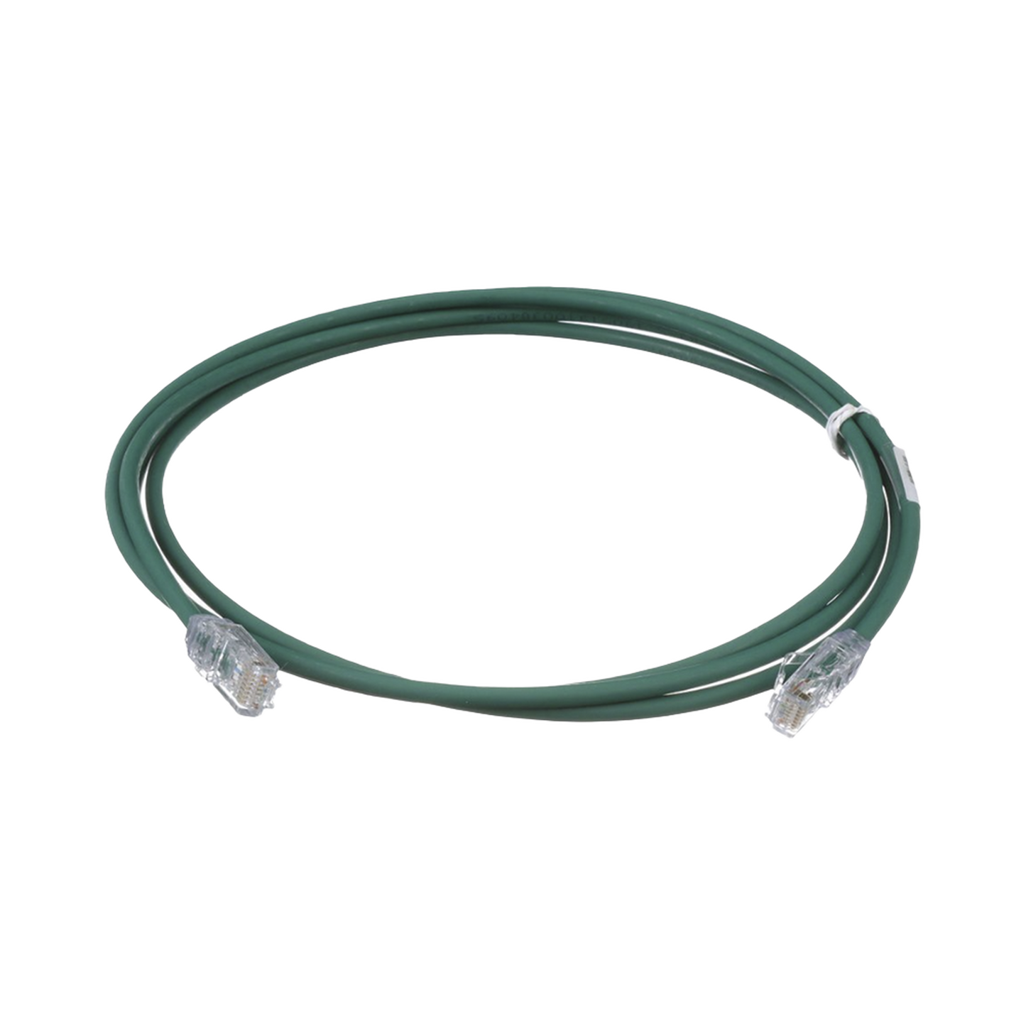 UTP28X3GR - Cable de Parcheo UTP Cat6A, CM/LSZH, Di�metro Reducido (28AWG), Color Verde, 0.91 Metros (3 Pies)