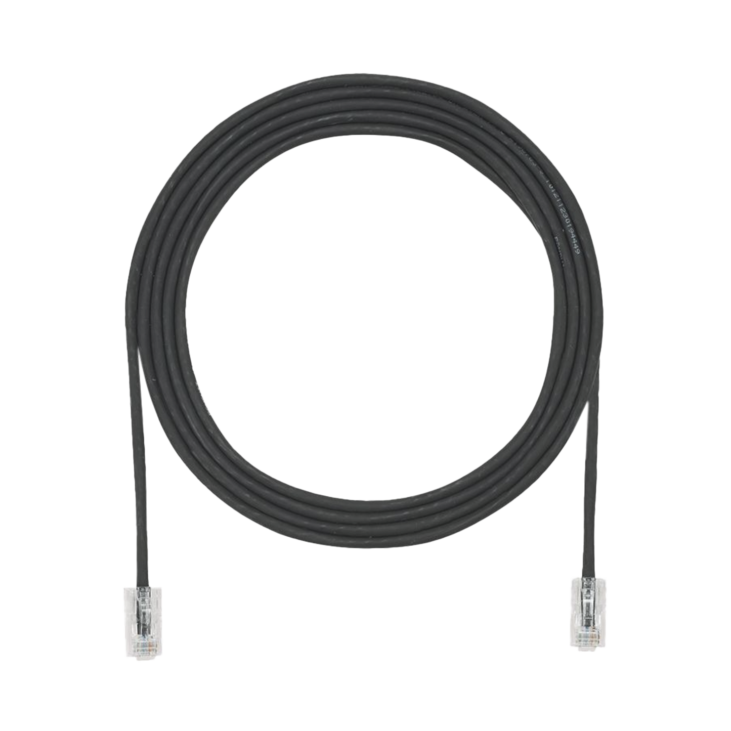 UTP28X5BL - Cable de Parcheo UTP Cat6A, CM/LSZH, Di�metro Reducido (28AWG), Color Negro, 1.52 Metros (5 Pies)