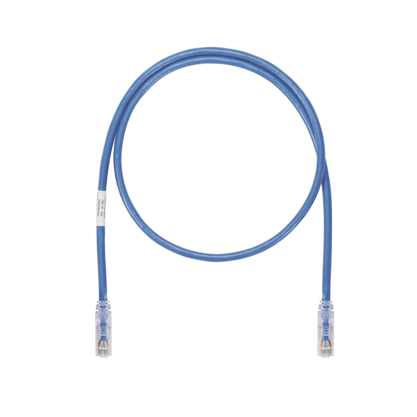 UTP6AX10BU - Cable de Parcheo UTP, Cat6A, 24 AWG, CM, Color Azul, 3.05 Metros (10 Pies)