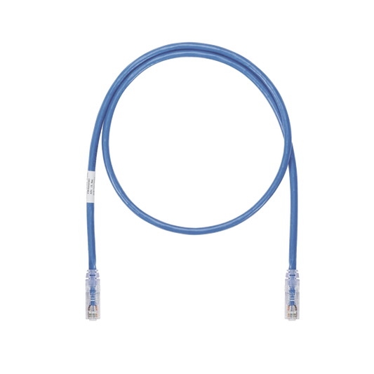 UTP6AX10BU - Cable de Parcheo UTP, Cat6A, 24 AWG, CM, Color Azul, 3.05 Metros (10 Pies)