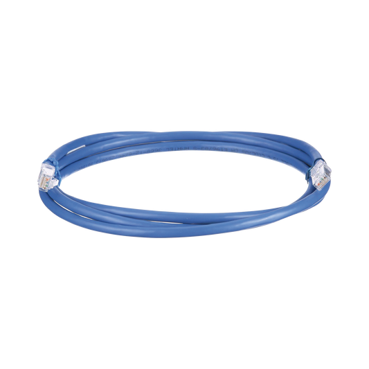 UTP6AX20BU - Cable de Parcheo UTP, Cat6A, 24 AWG, CM, Color Azul, 6.1 Metros (20 Pies)