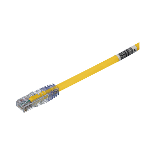 UTP6AX30YL - Cable de Parcheo UTP, Cat6A, 24 AWG, CM, Color Amarillo, 9.14 Metros (30 Pies)
