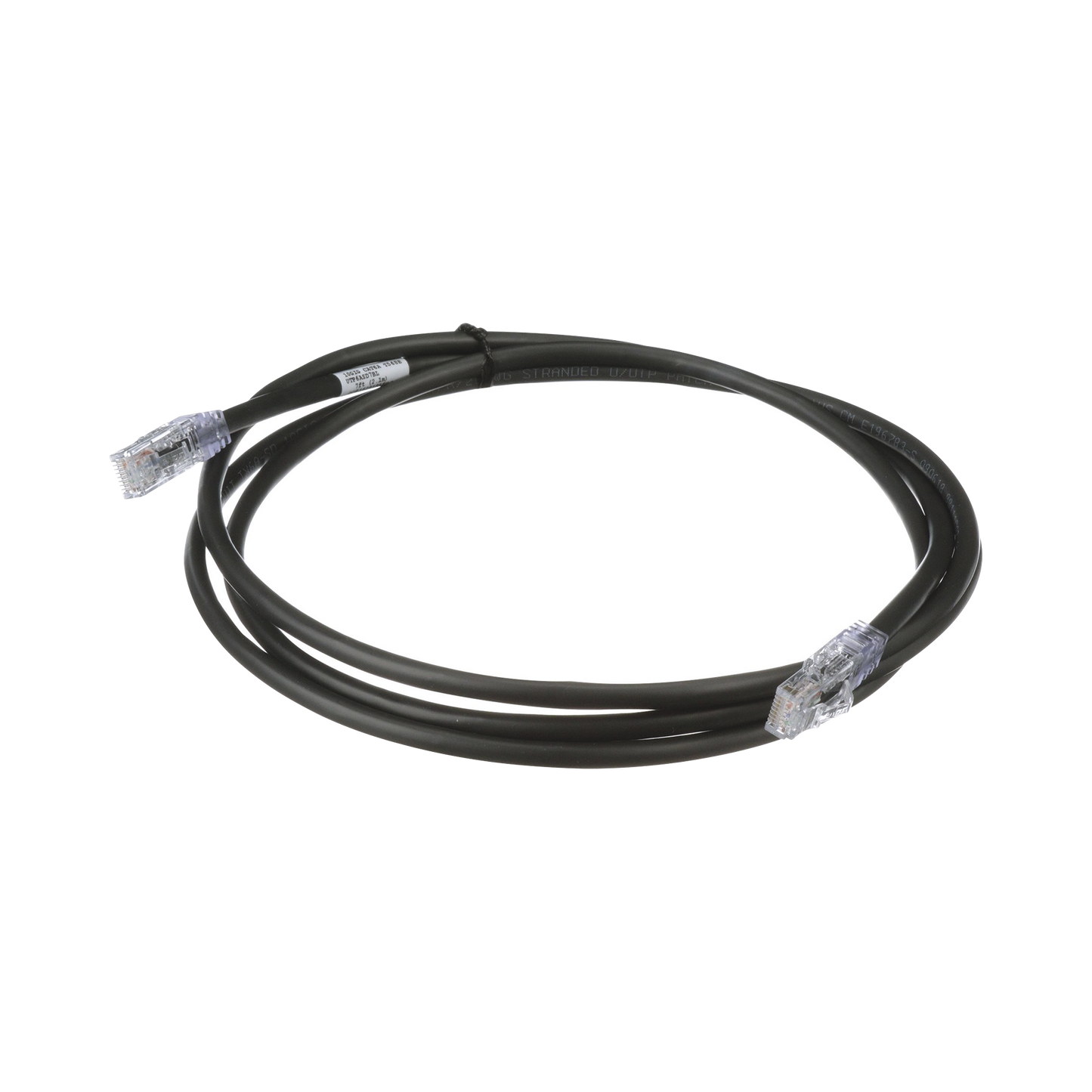 UTP6AX3BL - Cable de Parcheo UTP, Cat6A, 24 AWG, CM, Color Negro, 0.91 Metros (3 Pies)