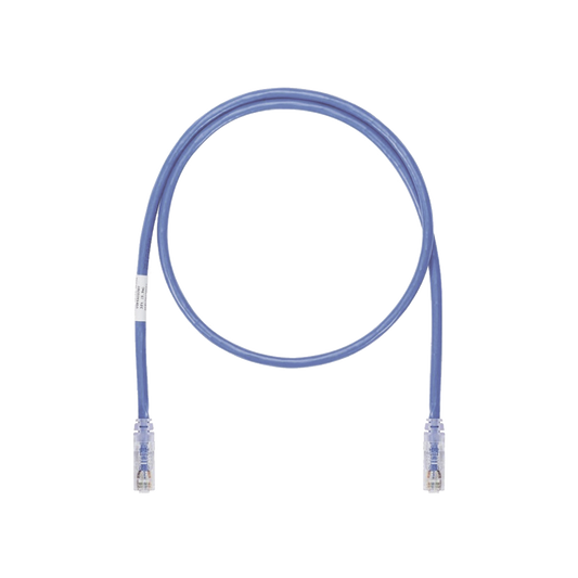 UTP6AX50BU - Cable de Parcheo UTP, Cat6A, 24 AWG, CM, Color Azul, 15.24 Metros (50 Pies)