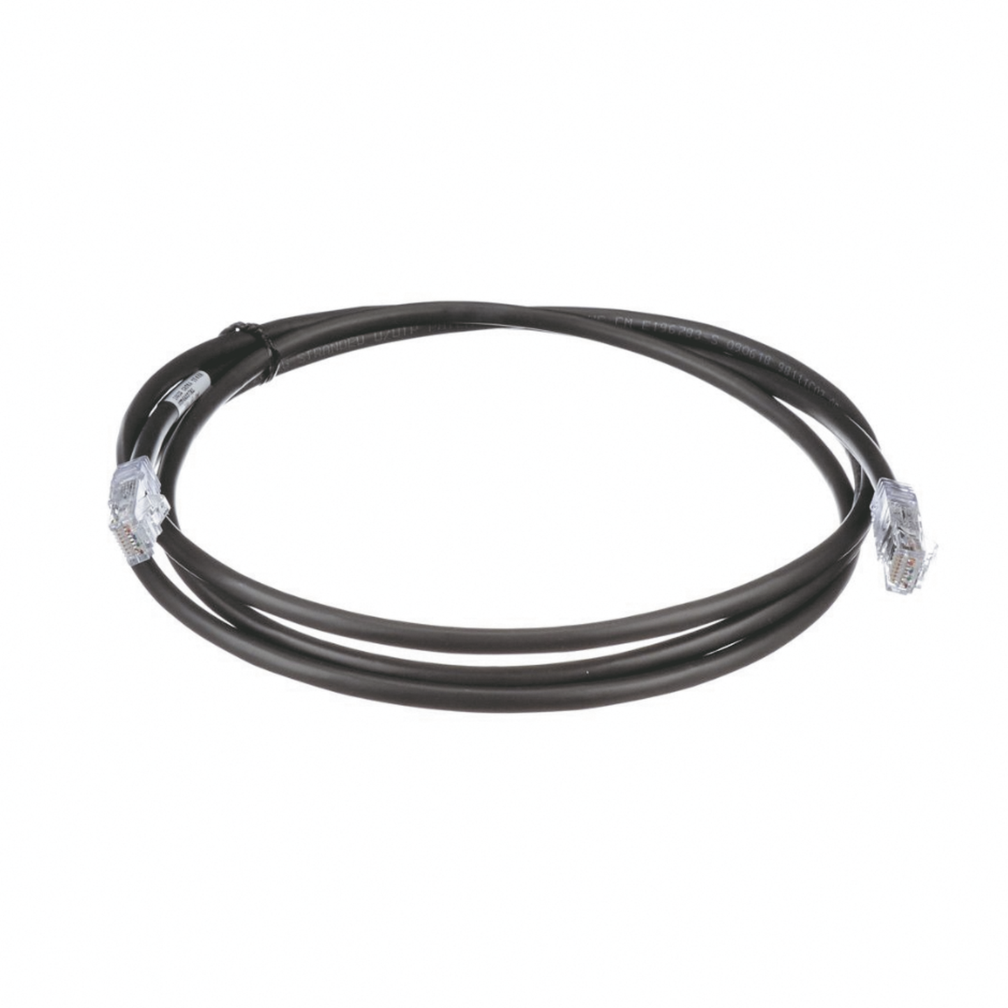 UTP6AX7BL - Cable de Parcheo UTP, Cat6A, 24 AWG, CM, Color Negro, 2.13 Metros (7 Pies)