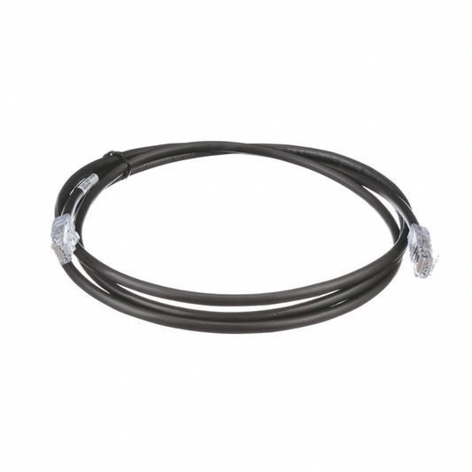 UTP6AX7BL - Cable de Parcheo UTP, Cat6A, 24 AWG, CM, Color Negro, 2.13 Metros (7 Pies)