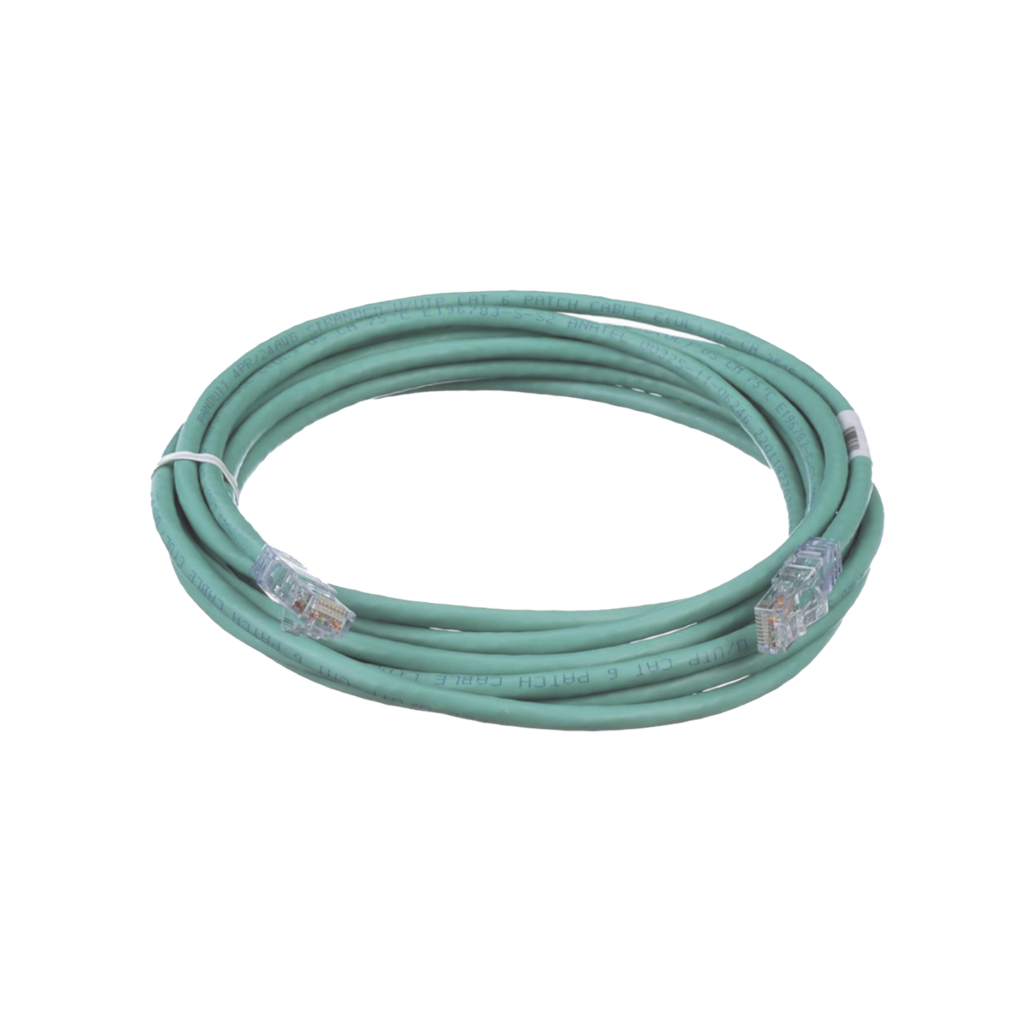 UTPSP15GRY - Cable de Parcheo TX6, UTP Cat6, 24 AWG, CM, Color Verde, 4.57 Metros (15 Pies)