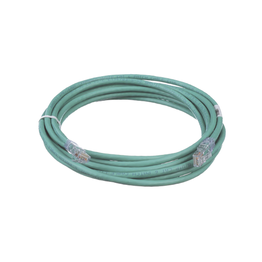 UTPSP15GRY - Cable de Parcheo TX6, UTP Cat6, 24 AWG, CM, Color Verde, 4.57 Metros (15 Pies)