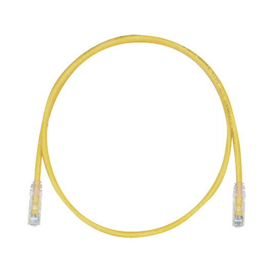 UTPSP15YLY - Cable de Parcheo TX6, UTP Cat6, 24 AWG, CM, Color Amarillo, 4.57 Metros (15 Pies)