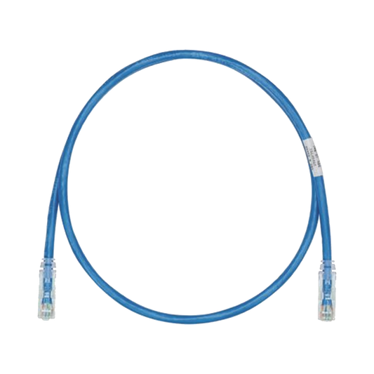 UTPSP8MBUY - Cable de Parcheo TX6, UTP Cat6, 24 AWG, CM, Color Azul, 8 Metros (26.25 Pies)
