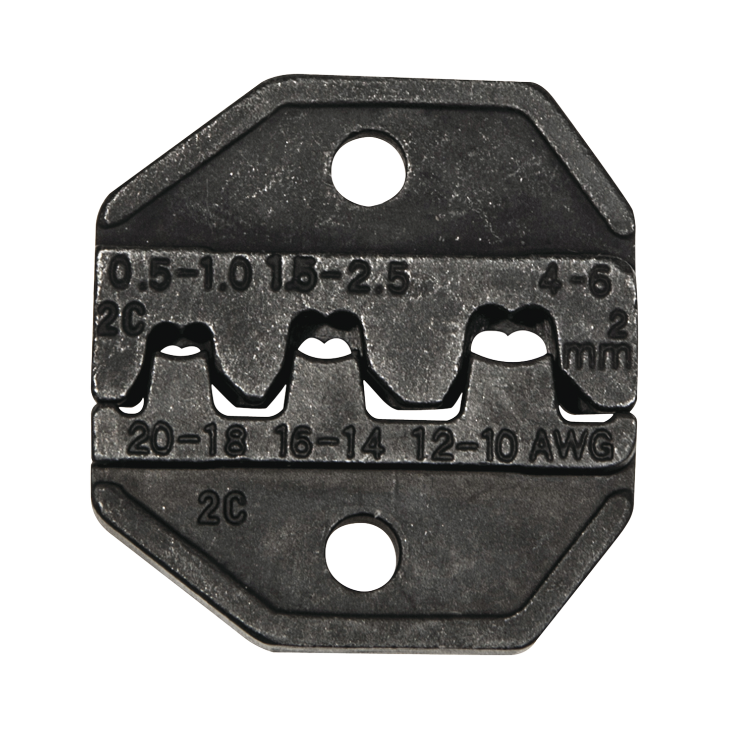 VDV-205-036 - Matriz Ponchadora, Terminales  sin Aislamiento o de Cilindro Abierto, 10-20 AWG. Compatible con Pinza Ponchadora VDV200-010
