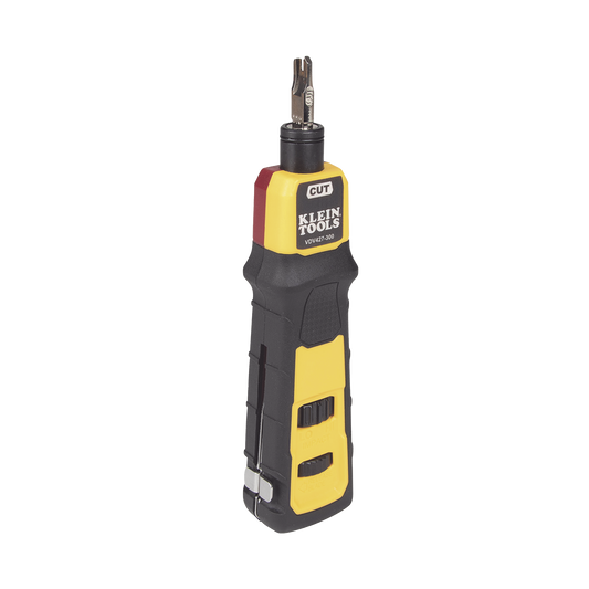 VDV427300 - Herramienta Ponchadora de Impacto con Cuchilla para Paneles y Bloques de 66/110. Termina y Corta Cables CAT3, CAT5e y CAT6/6A en 1 paso