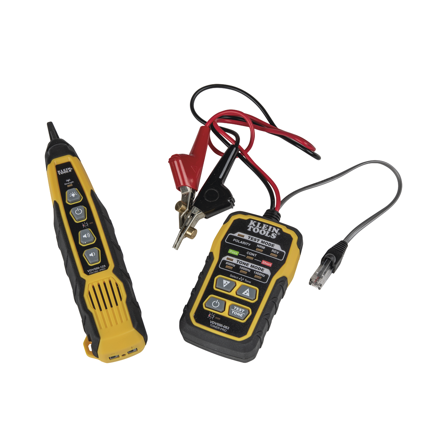 VDV500-820 - Kit de Generador de Tono y  Sonda de Rastreo para Cableado (RJ11/RJ45). Incluye  Bolsa de Protección.
