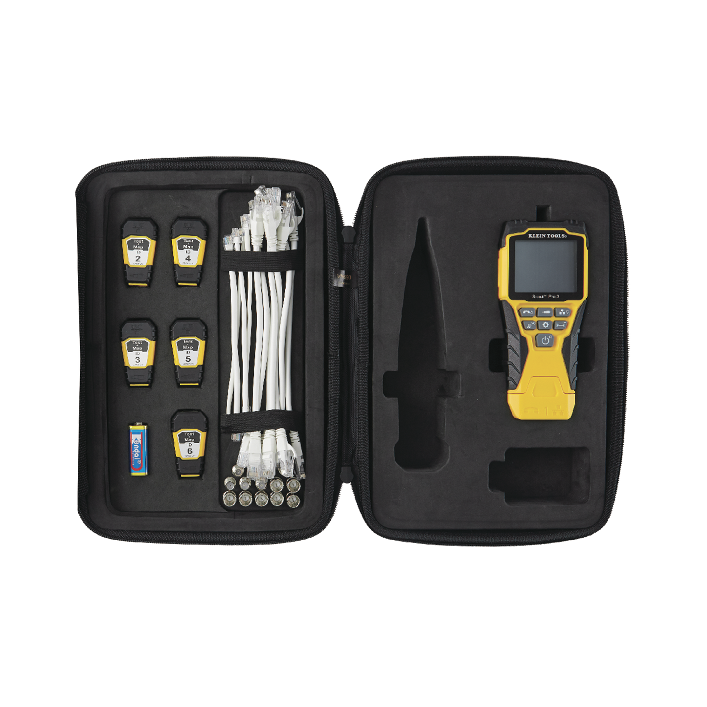 VDV501-853 - Probador Scout™ Pro 3 con kit de transmisores remotos Test-n-Map™ (Inspección PoE)