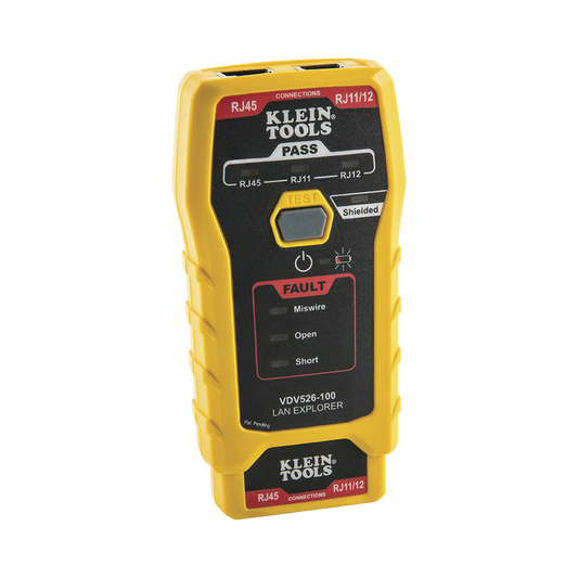 VDV526-100 Probador de Cables de Red y Probador de Cables de Datos LAN Explorer? con Transmisor Remoto.